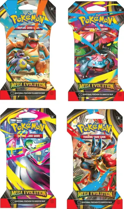 Mega Evolution Sleeved Booster Pack (EN)