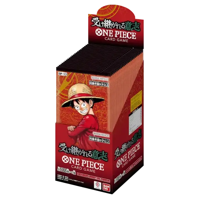 One Piece - OP13 Carrying on his will Booster Box (JP)
