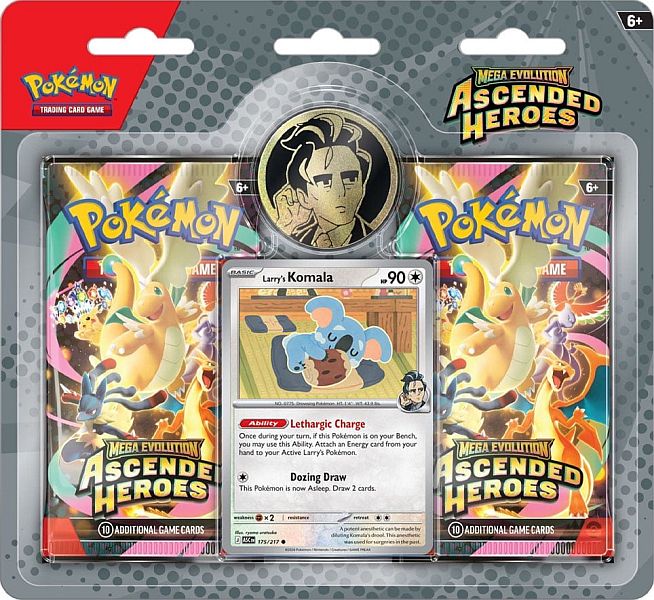 Ascended Heroes 2-Pack Blister Collection: Larry's Komala (EN)