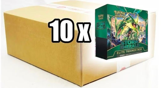 (Pre Order) Storm Emerald Elite Trainer Box Case (EN)