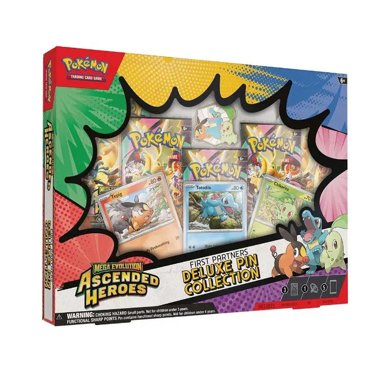 Ascended Heroes First Partners Deluxe Pin Collection (EN)