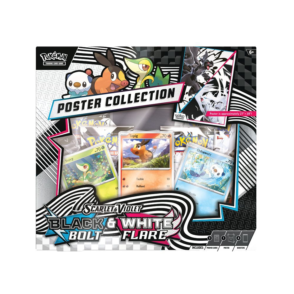 (LIVE) Black Bolt & White Flare Poster Collection