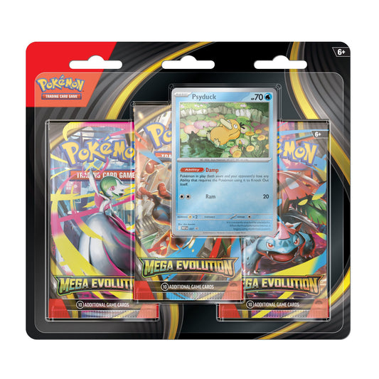 Mega Evolution 3 pack Blisters (EN)