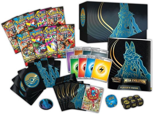 (LIVE) Mega Evolution Elite Trainer Box Lucario
