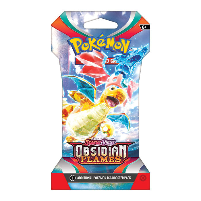 Obsidian Flames Sleeved Booster (EN)