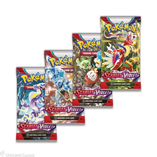 (LIVE) Scarlet and Violet Booster Pack