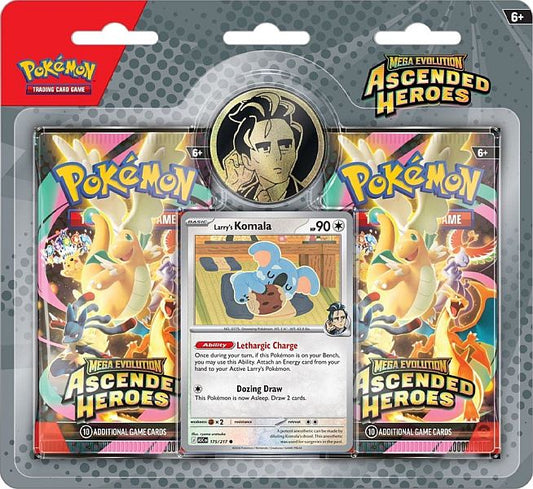Ascended Heroes 2-Pack Blister Collection: Larry's Komala (EN)