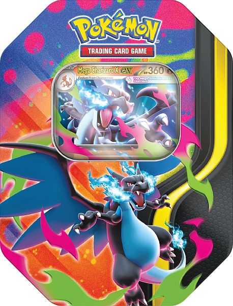 Mega Charizard X EX Tin (EN)
