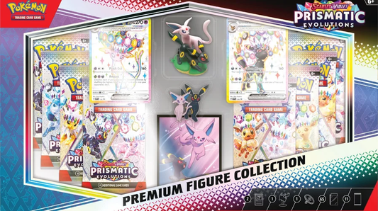 (LIVE) Prismatic Evolutions Premium Figure Collection