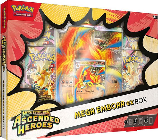 Ascended Heroes Mega Emboar EX Collection (EN)